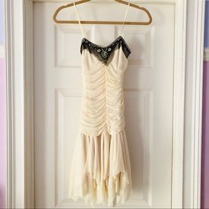 In Deux Trois Ruffled Mini Dress